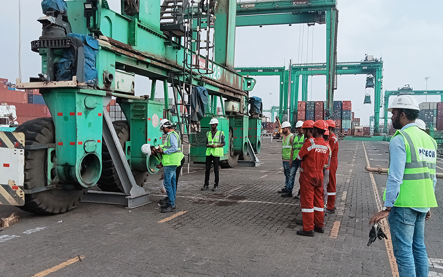 Port Crane equipment AMC services India