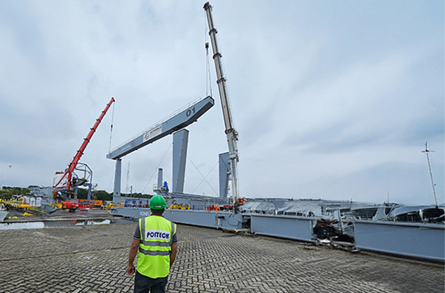 Port Crane Installation & Commissioning
