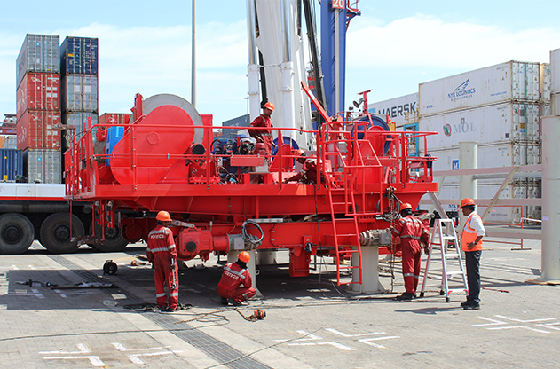 Port Crane Maintenance Services in Haldia