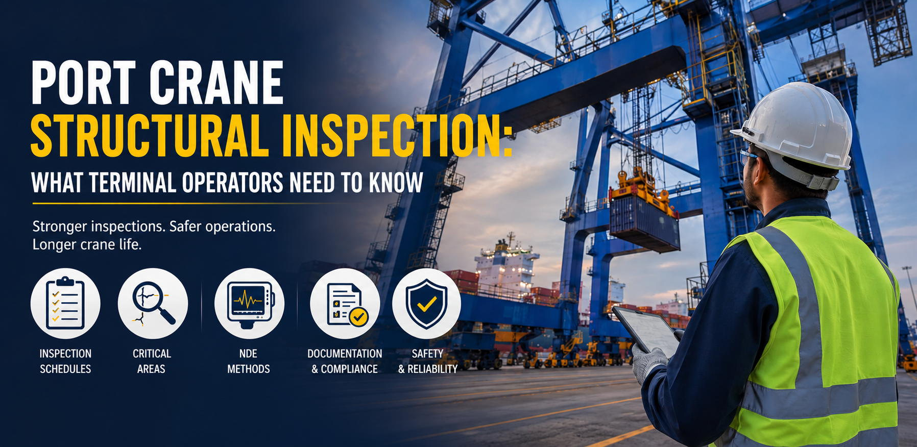 Port Crane Structural Inspection: What Terminal Operators Need to Know