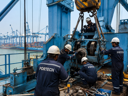 Port Crane repair and maintenance