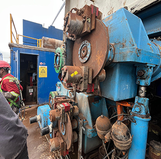 MHC Winch Drum Retrofit Work at Mundra Adani Port