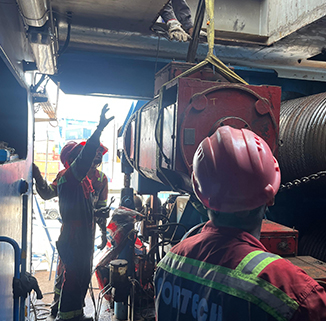 MHC Winch Drum Retrofit Work at Mundra Adani Port