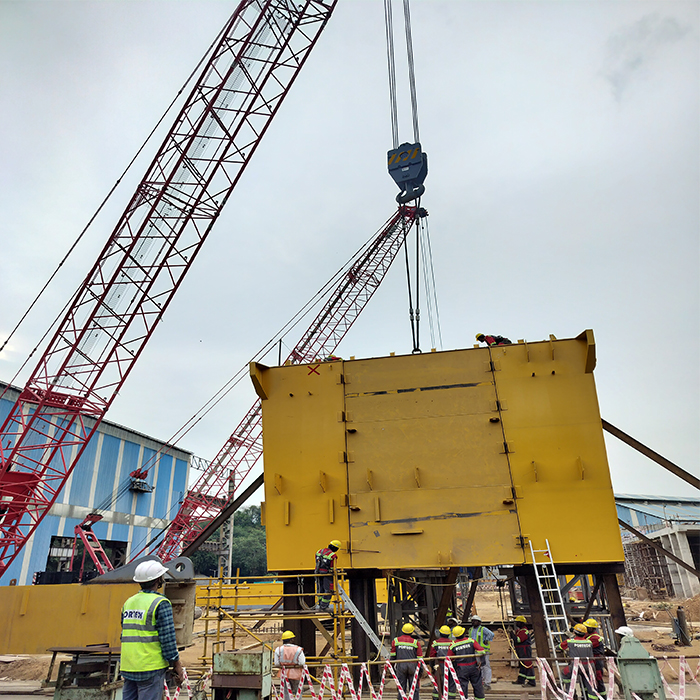 1 No of 300 T Goliath Crane Erection work for Larsen and Toubro (L&T)