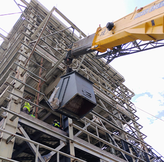 BHEL 660 MW power plant Conveyor Erection and installation work